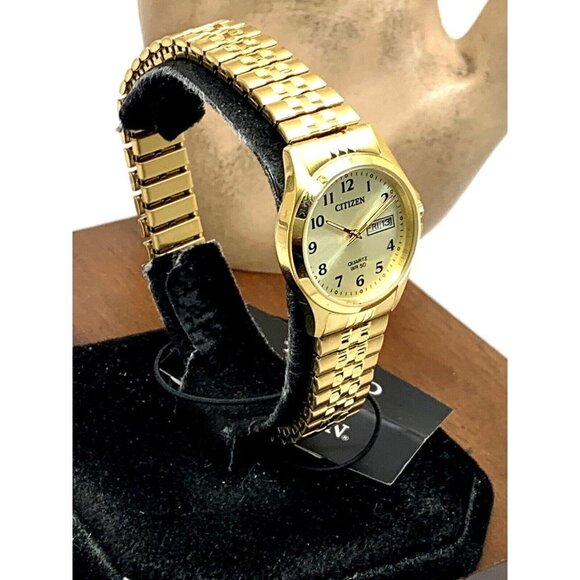 Citizen Women's Watch EQ2002-91P Quartz Gold Dial Petite 26mm Expansion … - Picture 13 of 13
